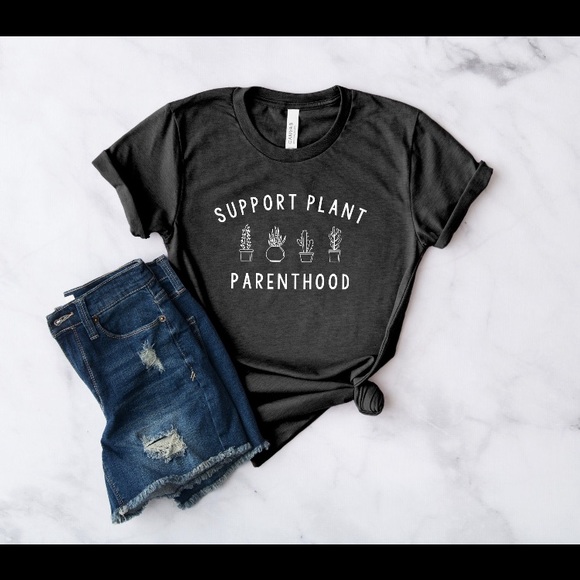 Support Plant Parenthood Shirt • Made to order 🧵 - Picture 6 of 8